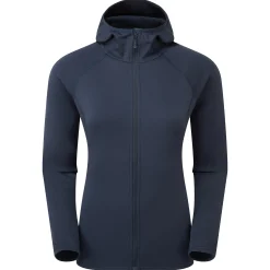 Women Montane Ski Touring|Fastpacking*Women's Fury Lite Hooded Fleece Jacket