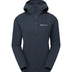 Women Montane Trekking|Ski Touring*Women's Tenacity Hooded Softshell Jacket